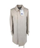 Burberry Trench Coat IT 50 M Stone England Cotton Showerproof Car England Medium - IT 50 Regular