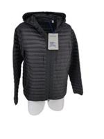 Burberry Mens Puffer Jacket M Black Goose Down Medium Lightweight - M Regular