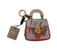 Burberry DK88 Micro Mini Bag Charm Purse Leather Tower of London detailing