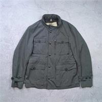 Burberry London Eltham Jacket Mens 48 Grey SP14 Showroom Sample Made Italy - 48 Regular