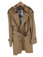 Burberry Womens Trench Coat Size 4 IT 36 England Check Organic Cotton US 2 XS - 4 Regular