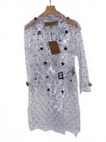 Burberry Womens Waterproof Trench Coat UK 10 US 8 Transparent PVC IT 42 Spotty - 10 Regular