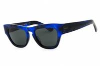 Burberry BE4440U 411487 Unisex Sunglasses Check Blue Grey New Case