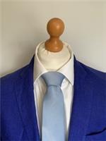 Mens *NEW* ELEGANT BURBERRY (LONDON) LINEN SUIT In BRIGHT BLUE 42R *B.N.W.T* - 42 Regular