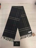 BURBERRY GIANT CASHMERE SCARF CHARCOAL CHECK 8015538 2 UNISEX RRP &pound;449