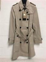 Burberry Kensington Long Trench Coat Jacket Size UK 0 EU 38 3913362 RRP £1499 - 0 Regular