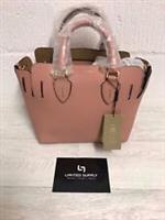 BURBERRY SMALL BELT LEATHER BAG ASH ROSE 1210217