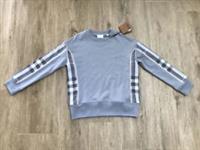 Burberry Kids blue Check jumper age 10 Years BNWT RRP £250