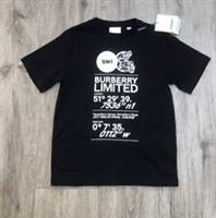 Burberry Black T Shirt Unisex Age 8 Yrs BNWT RRP £160