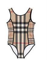 Burberry girls Checked Swimming Costume age 6 Yrs BNWT RRP £220 - 6 Years Regular