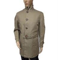 NWOT Burberry Prorsum Mens Cotton Linen Slim Fit Mac Trench Coat UK 40 RRP £2280 - 40 Regular