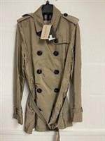 Burberry Brit Womans Lightweight Mid Trench Coat - 12 Regular