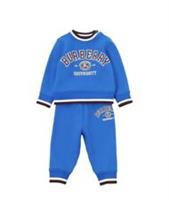 BURBERRY varsity baby boys tracksuit blue age 12 Months BNWT RRP £530