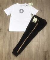 Burberry boys joggers side vintage panel & T shirt age 3 yrs BNWT RRP £450