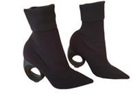 Burberry Kimberley Mesh Sock Boots. &pound;1500 Black, UK Size 6.5 RRP Worn Once only