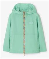 Burberry Checker-tape Nylon Hooded Jacket