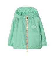 Burberry baby Checker-tape nylon hooded jacket age 36 months RRP &pound;295