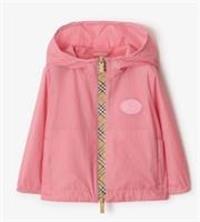 Burberry baby Checker-tape nylon hooded jacket age 12 months RRP &pound;295