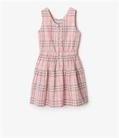 Burberry Check Cotton Dress pink 14 Years RRP &pound;340