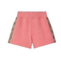 Burberry Kids Check-trim cotton shorts age 4 years RRP &pound;210