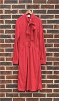 Burberry Mainline Ladies Haima Pussy Bow Jersey Midi Dress UK10 US8 EU38 IT42 - 10 Regular