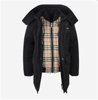 Burberry Horseferry Print 3-in-1 Parka & Reversible Vintage Check Bomber Jacket