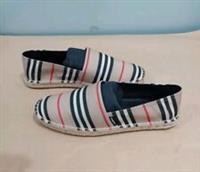 Burberry Espardrillas Archive Beige Shoes- Size 42 EU (8 UK) RRP £450