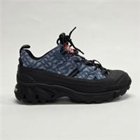 Burberry Arthur Monogram Print Denim Black 80395901 EU39.5 UK6.5 RRP