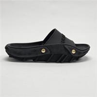 Burberry Bucklow Rubber Slide Black 8056805 EU37 UK4 RRP420