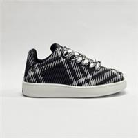 Burberry Check Knit Box Sneaker Black White 8083477 EU42 UK8
