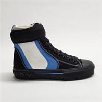 Burberry Sub High-Top Laced-Up Trainer Black Blue White 8055766 EU41 UK7