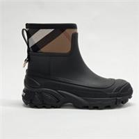 Burberry House Check Rain Boots Black Archive Beige 8048043 EU36 UK3