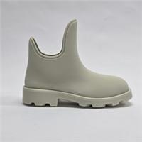 Burberry Round Toe Slip-On Boot White 8075493 EU36 UK3