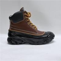 Burberry Arthur Ankle Boots Brown Black 8031085 EU40.5 UK6.5