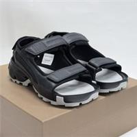 Burberry Arthur Sandal Black Leather 80642571 EU41 UK7