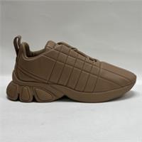 Burberry Quilted Leather Classic Trainer Dark Biscuit 8060225 EU43 UK9