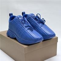 Burberry Quilted Leather Classic Trainer Blue 8060227/8060220001 EU46 UK12
