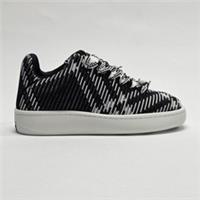 Burberry Check Knit Box Sneaker Black White 8083775 EU36.5 UK3.5