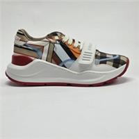 Burberry Regis Montage Print Nylon Multicolor 8053495 EU38 UK5