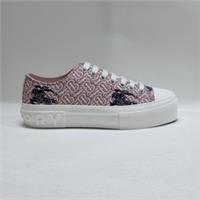 Burberry EKD Monogram Pattern Flatform Pink 8071990 EU38 UK5