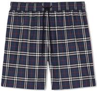 Burberry Check Drawcord Swim Shorts Carbon Blue 8013883 XXL