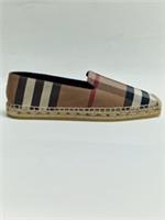 Burberry Check Espadrilles Birch Brown 8056816 EU38 UK5
