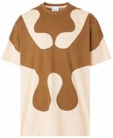 Burberry Abstract Print T-Shirt Brown 8052171 S