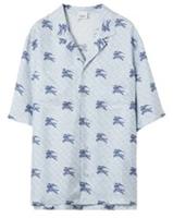 Burberry EKD TB-Monogram Shirt Blue 8072075 XS