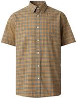 Burberry Edward Short Sleeve Check Shirt Archive Beige 8003852 XXL
