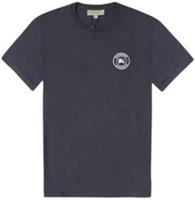 Burberry Embroidered Logo Cotton T-shirt Navy 8004054 S