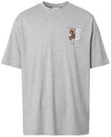 Burberry Contrast Logo T-shirt Gray 8025650 8025650 / 8076847 / 8069492 M