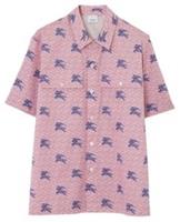 Burberry Ekd TB-Monogram Cotton Shirt Pink 8072073 S