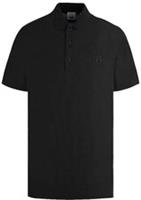 Burberry Letter Graphic Cotton Pique Polo Shirt Black 8053022 S