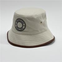 Burberry Archway Logo Applique Bucket Hat Natural 8027038 S